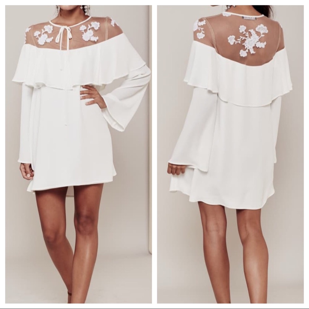 For Love & Lemons Eleanora Mini Dress